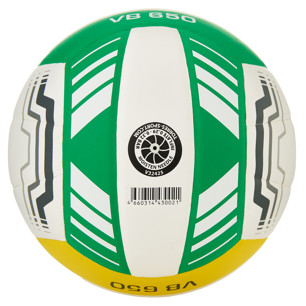 Мяч волейбольный TORRES VB 650, ПУ, размер 5