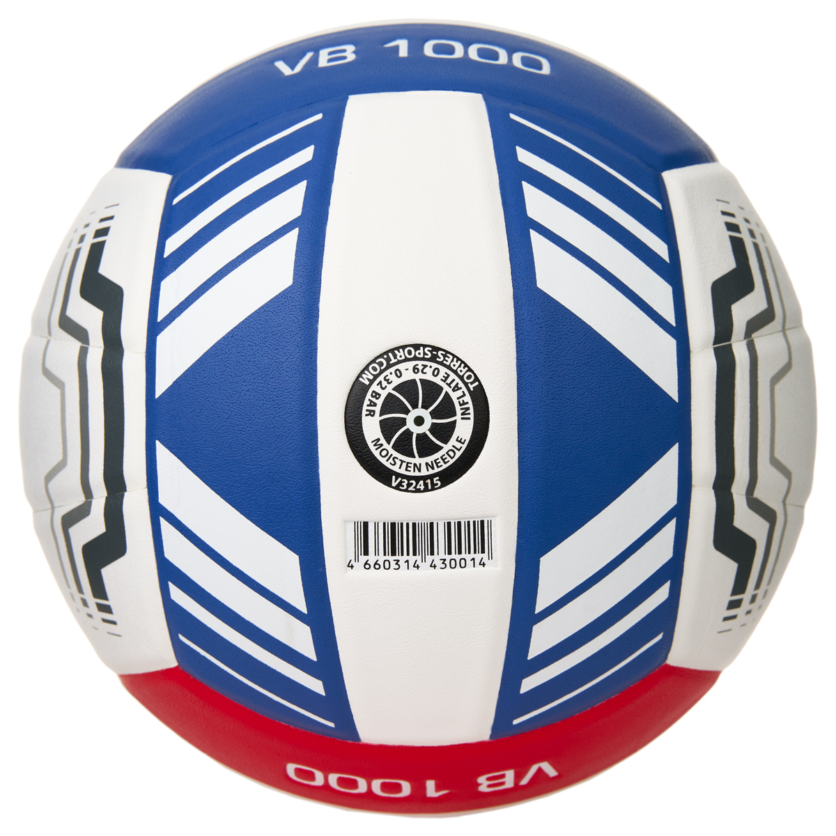 Мяч волейбольный TORRES VB 1000, микрофибра, размер 5