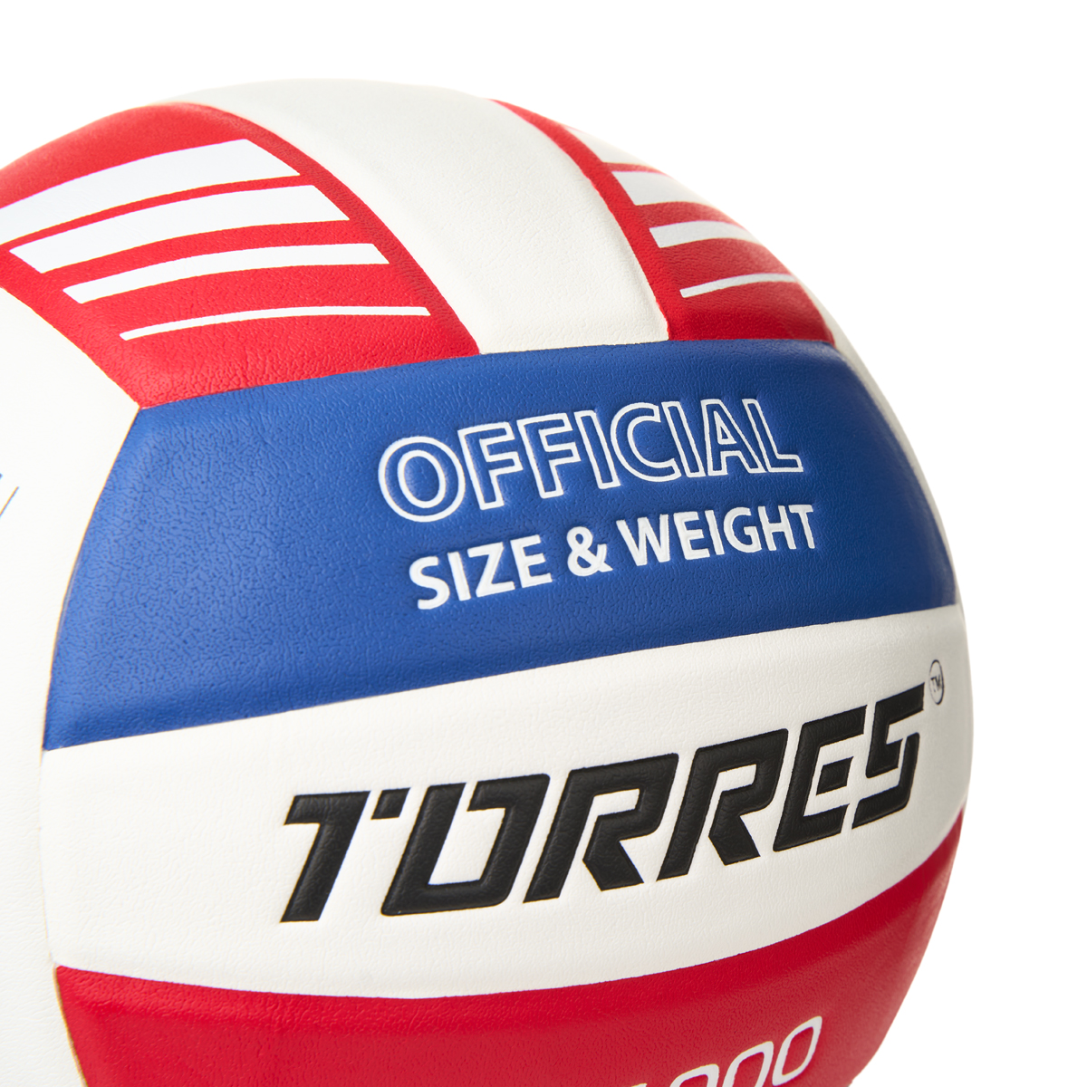 Мяч волейбольный TORRES VB 1000, микрофибра, размер 5